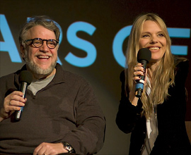 Guillermo del Toro and Kim Morgan