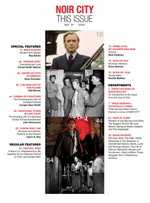 NOIR CITY E-Mag Table of Contents